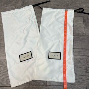 Gucci dust bags (pair)